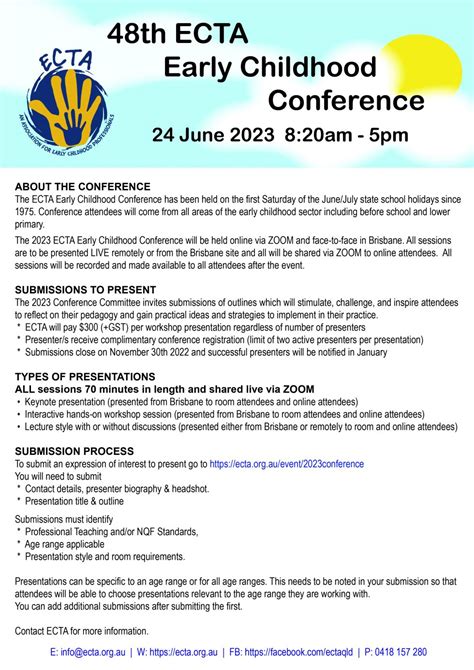 2023 NASDSE Annual Conference October 2731, 2023, New Orleans, LA. . Early childhood conferences 2023